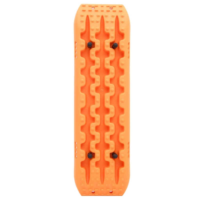 vidaXL Tavole di Trazione in Nylon Rinforzato, 106x30,5x7 cm, Capacità 10 Tonnellate, Arancioni - Image 2 of 6
