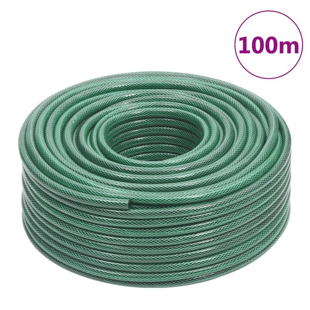 Set Tubo da Giardino in PVC Rinforzato 100 m x 0,5" Verde - Image 9 of 11