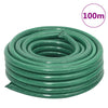vidaXL Set Tubo da Giardino con Raccordi Verde 0,75" 100 m in PVC - Image 9 of 11