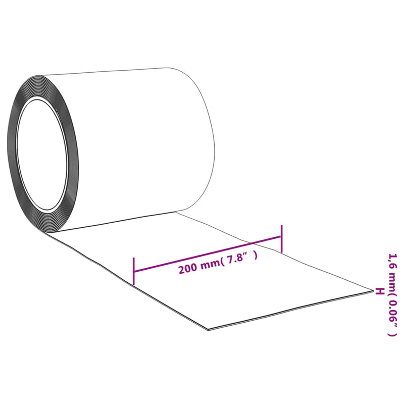 vidaXL Tenda a Strisce per Porte in PVC Trasparente 200 mm x 1,6 mm, 10 m - Image 29 of 30