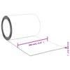 vidaXL Tenda a Strisce per Porte in PVC Trasparente 200 mm x 1,6 mm, 10 m - Image 27 of 30