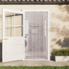 vidaXL Tenda a Strisce per Porte in PVC Trasparente 200 mm x 1,6 mm, 10 m - Image 4 of 30