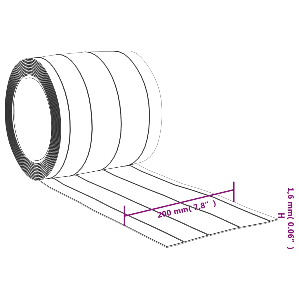 vidaXL Tenda a Strisce per Porte in PVC Trasparente 200 mm x 1,6 mm, 10 m - Image 30 of 30