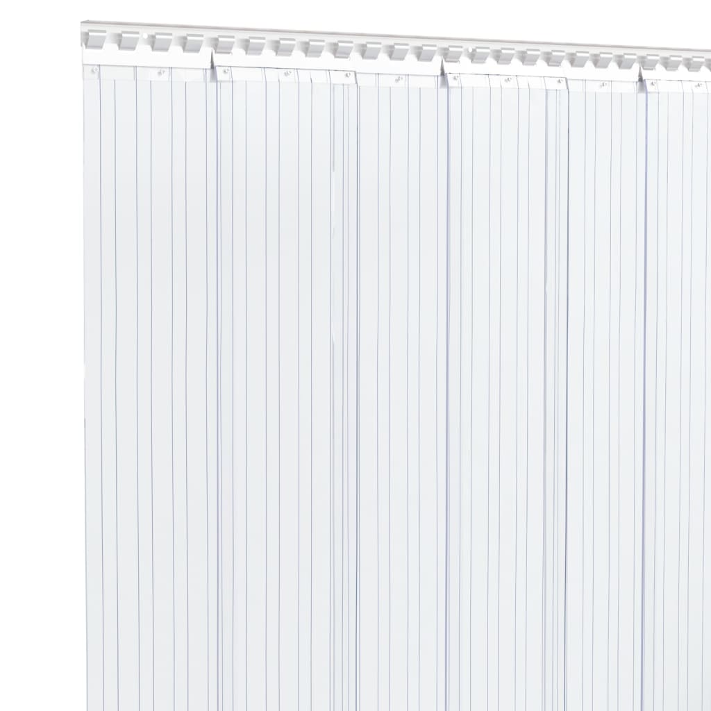 vidaXL Tenda per Porte Trasparente 200 mm x 1,6 mm 50 m in PVC - Image 3 of 6