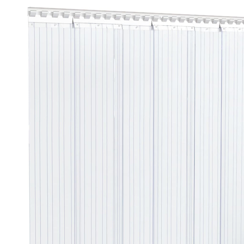 vidaXL Tenda per Porte Trasparente 200 mm x 1,6 mm 50 m in PVC - Image 3 of 6