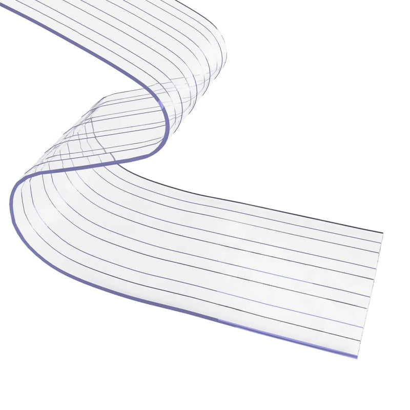 vidaXL Tenda per Porte Trasparente 200 mm x 1,6 mm 50 m in PVC - Image 5 of 6