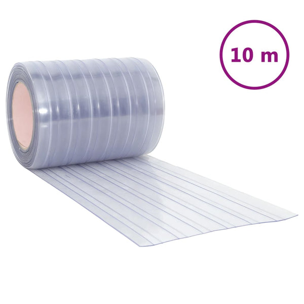 Tenda per Porte in PVC Trasparente 300 mm x 10 m - immagine 2 | SolPatio