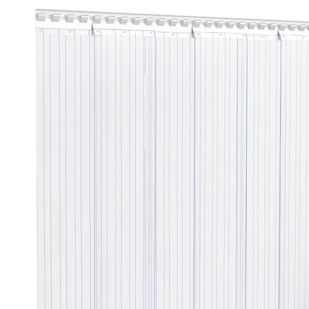 vidaXL Tenda per Porte in PVC Trasparente 300 mm x 10 m - Image 3 of 6