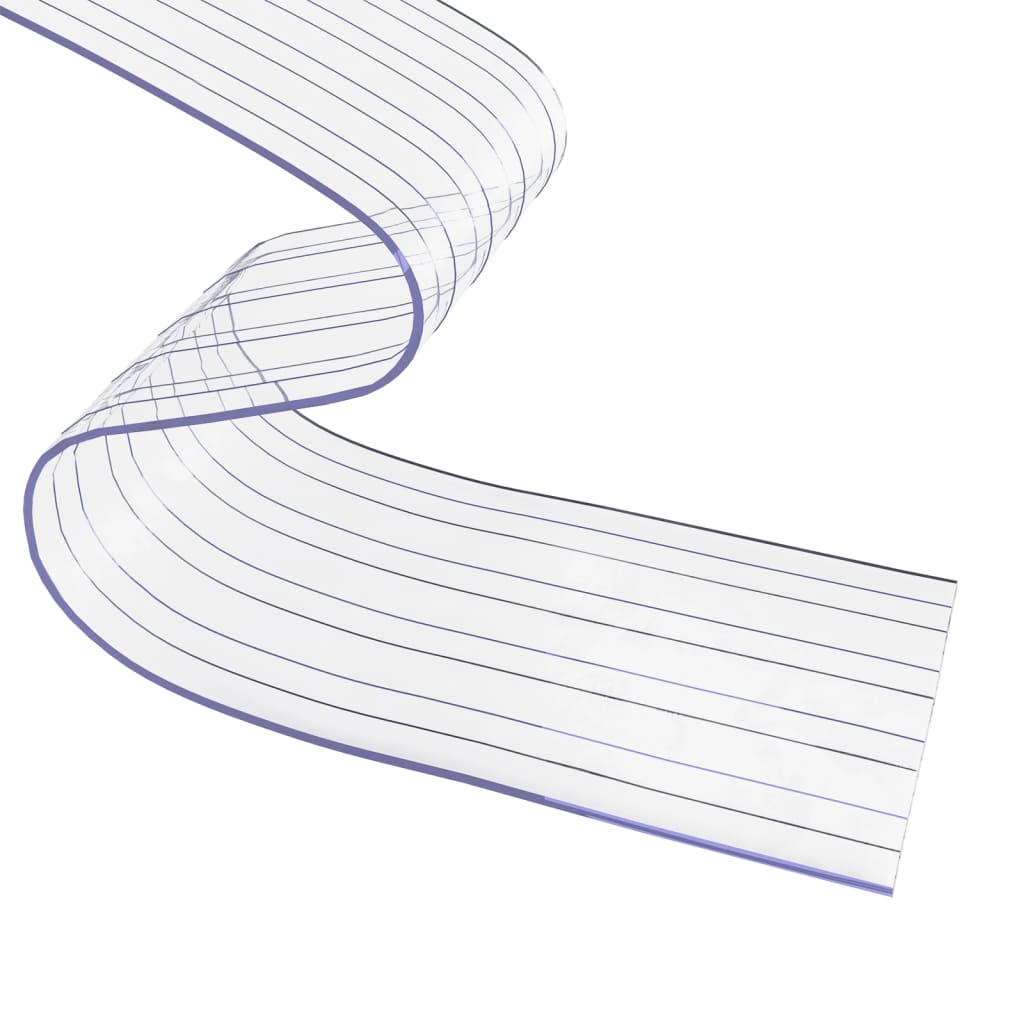 vidaXL Tenda a Strisce per Porte in PVC Trasparente 200 mm x 1,6 mm, 10 m - Image 24 of 30
