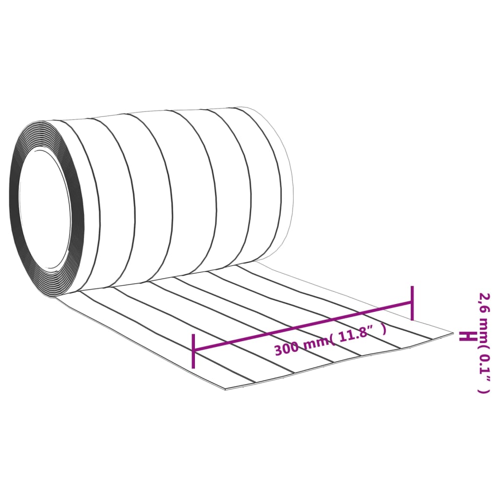 Tenda a Strisce in PVC Trasparente per Porte, 300mm x 2.6mm, Rotolo 25m - immagine 16 | SolPatio - Image 16 of 18