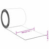 vidaXL Tenda per Porte in PVC 200 mm x 1,6 mm 10 m Rossa - Image 18 of 18