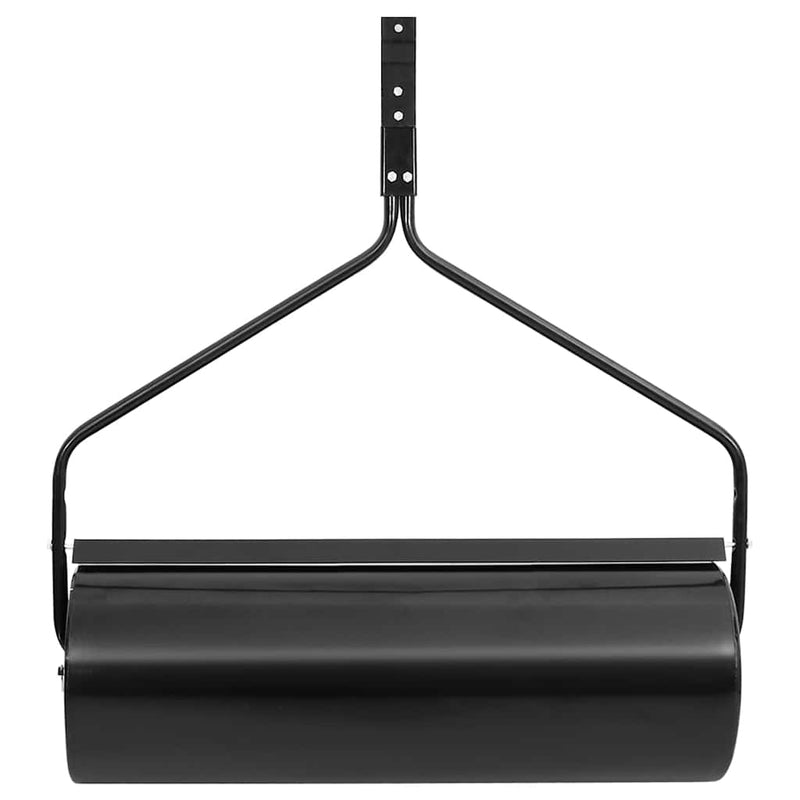 vidaXL Rullo da Giardino a Spinta Nero 63 L Ferro - Image 1 of 4