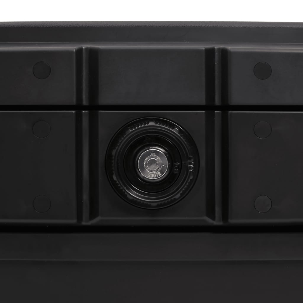 vidaXL Cassetta di Sicurezza Ignifuga e Impermeabile, 44x37x34 cm, Nera - Image 6 of 8