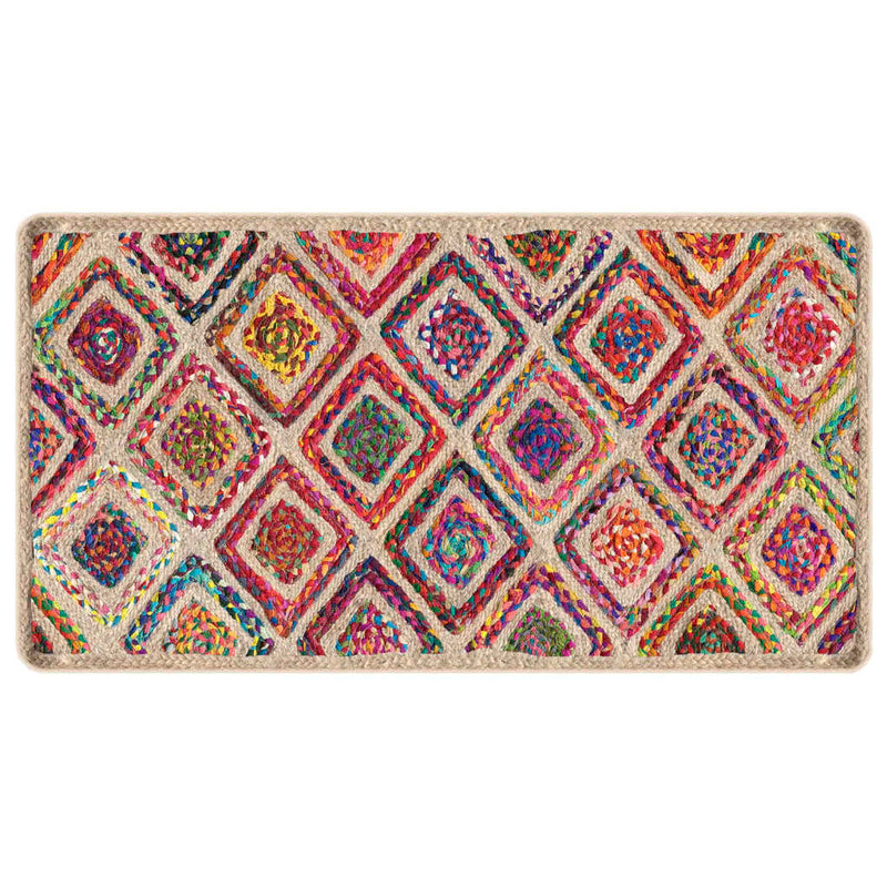 Tappeto Multicolore Lavabile in Velluto 80x150 cm con Base Antiscivolo - Image 7 of 35