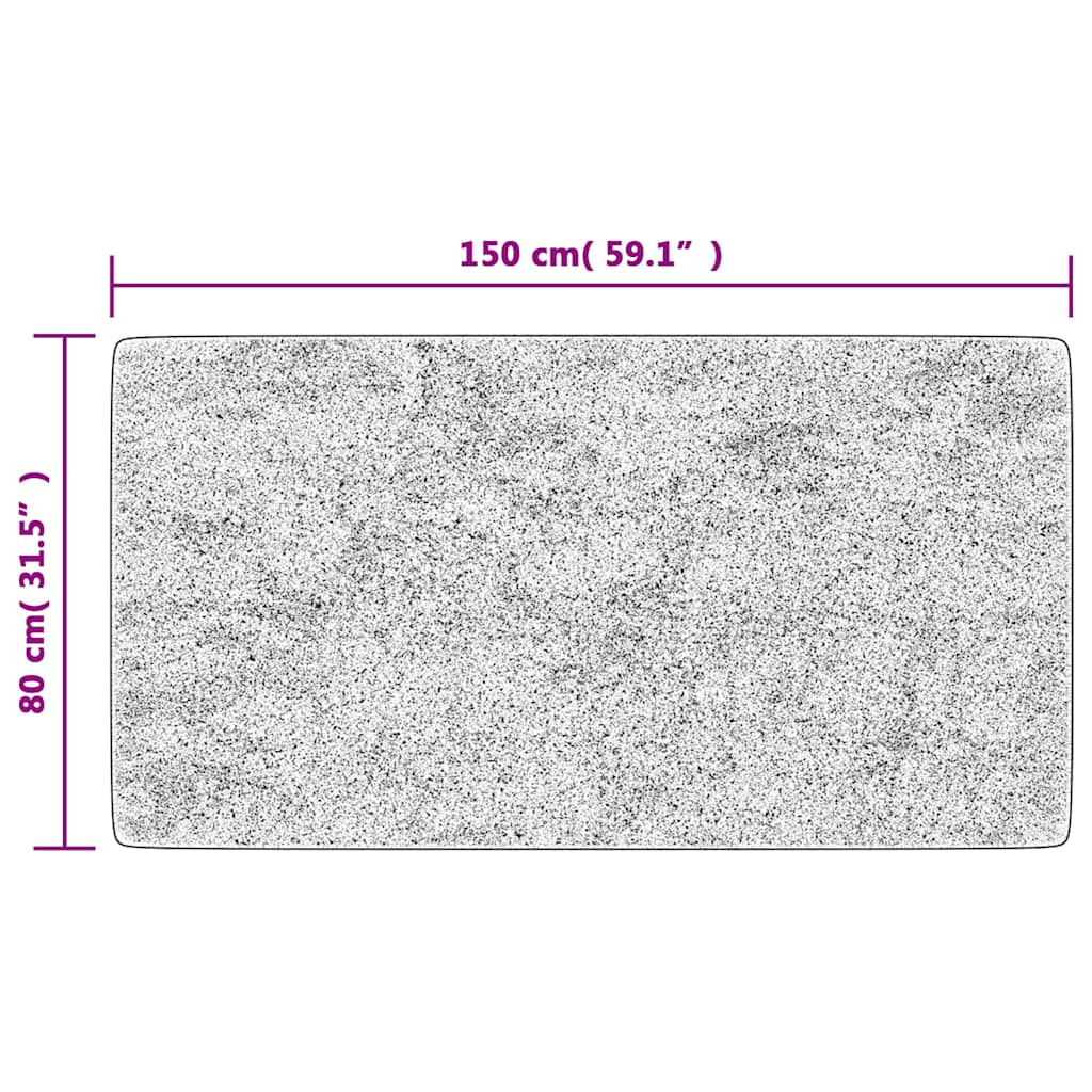 Tappeto Multicolore Lavabile in Velluto 80x150 cm con Base Antiscivolo - Image 33 of 35