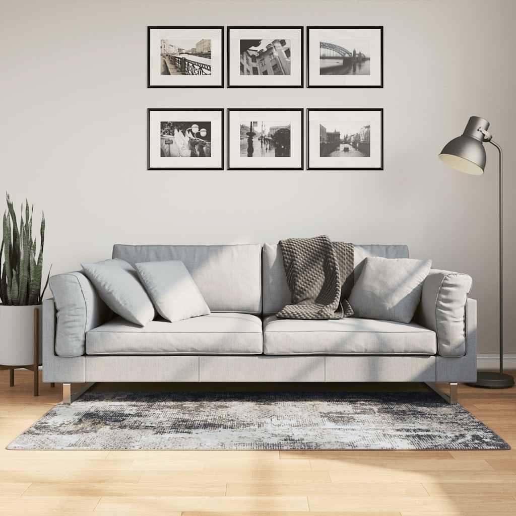 vidaXL Tappeto Lavabile Multicolore 80x150 cm - Image 2 of 14