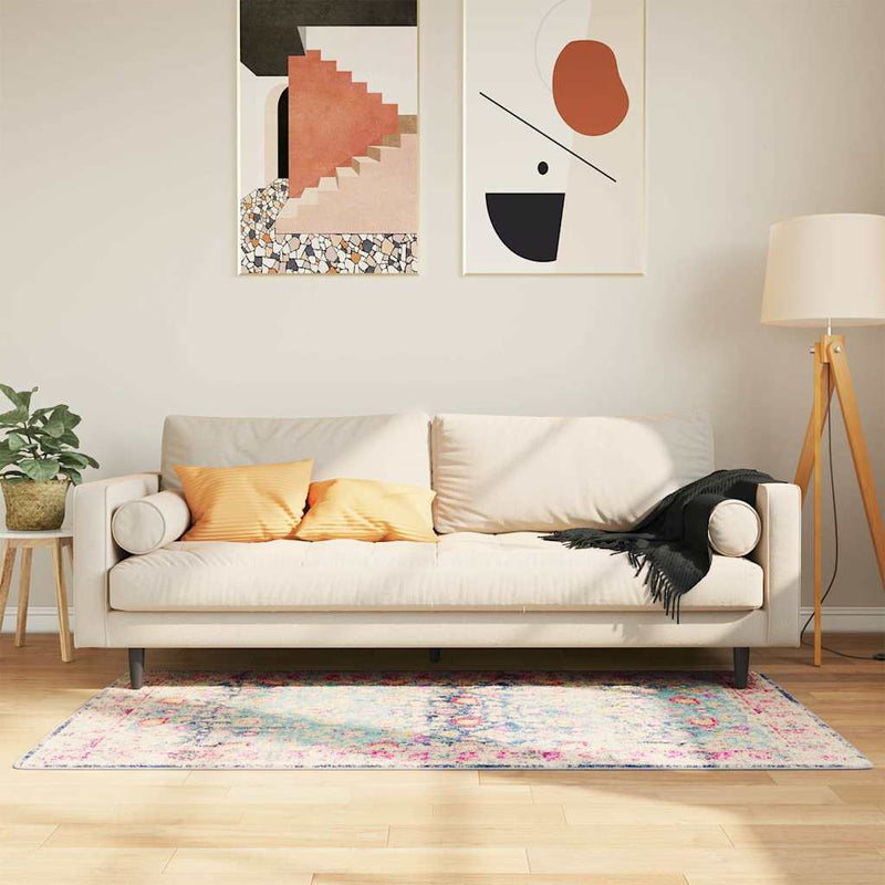 Tappeto Multicolore Lavabile in Velluto 80x150 cm con Base Antiscivolo - Image 5 of 35
