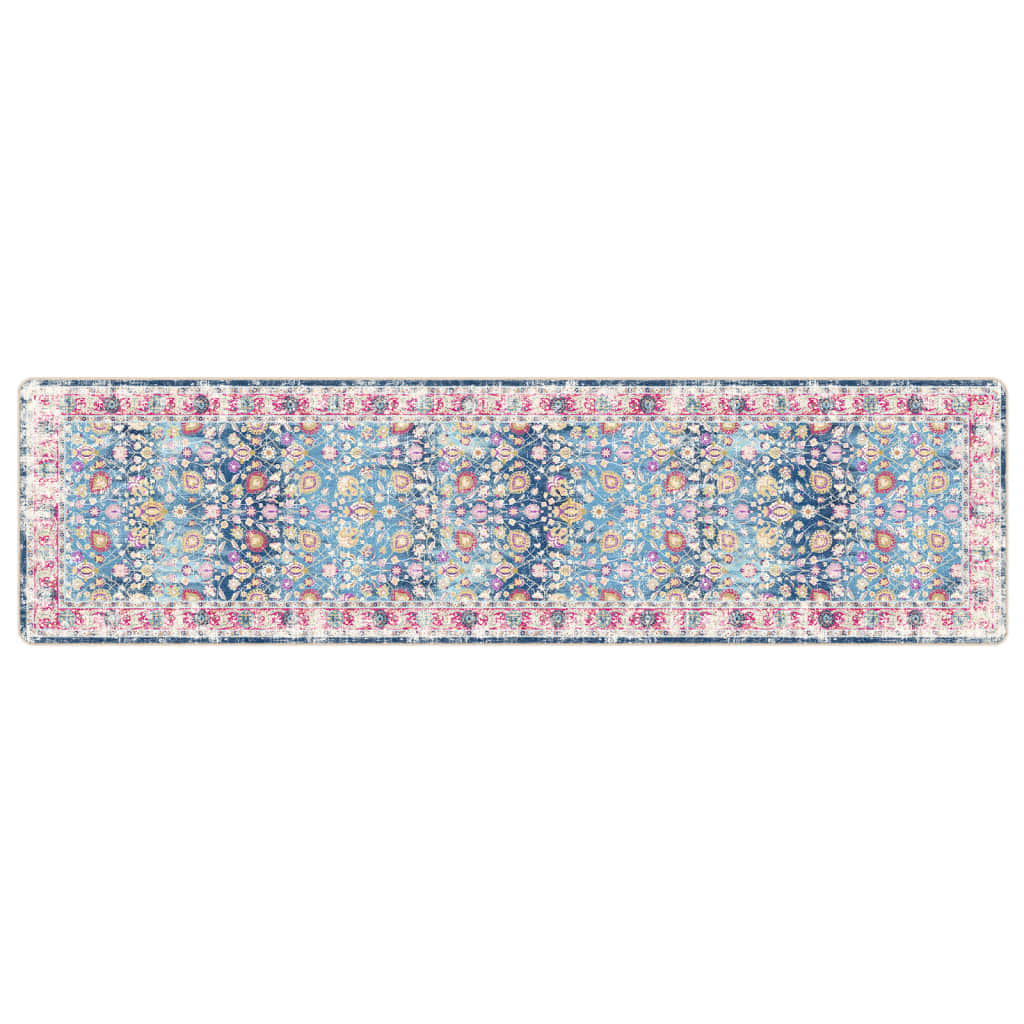 vidaXL Tappeto Lavabile Multicolore 80x300 cm - Image 17 of 75