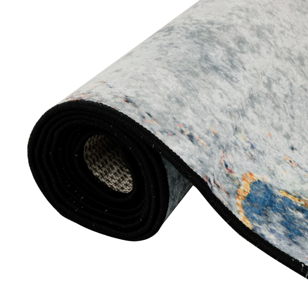 Tappeto Multicolore Lavabile in Velluto 80x150 cm con Base Antiscivolo - Image 20 of 35