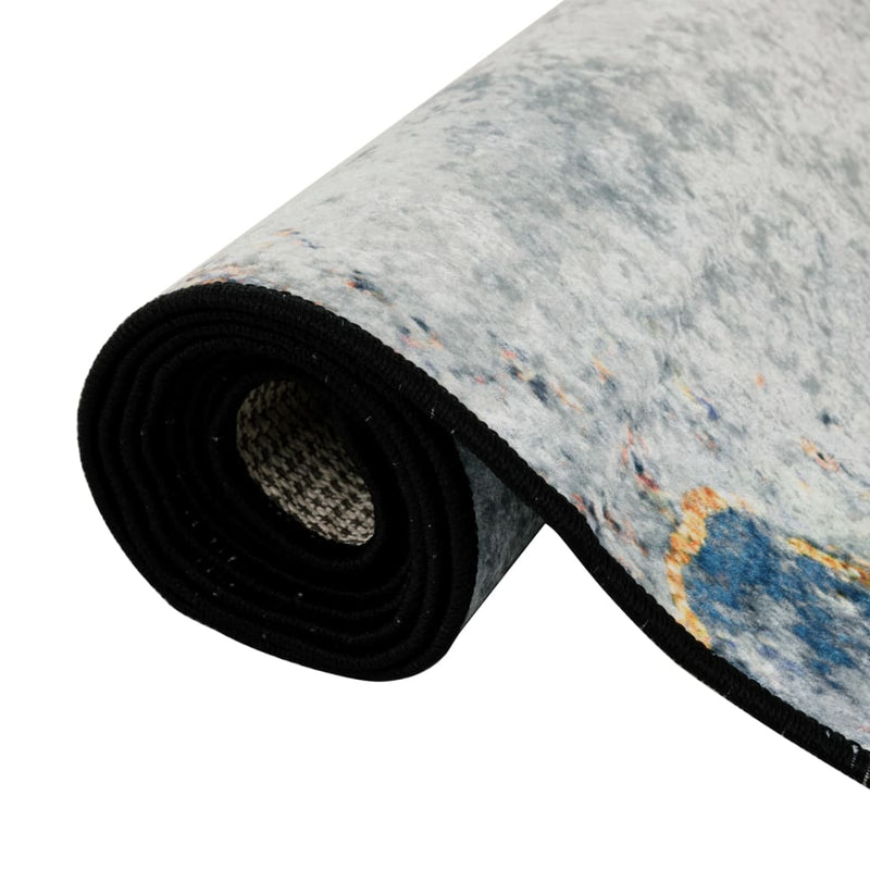 Tappeto Multicolore Lavabile in Velluto 80x150 cm con Base Antiscivolo - Image 20 of 35