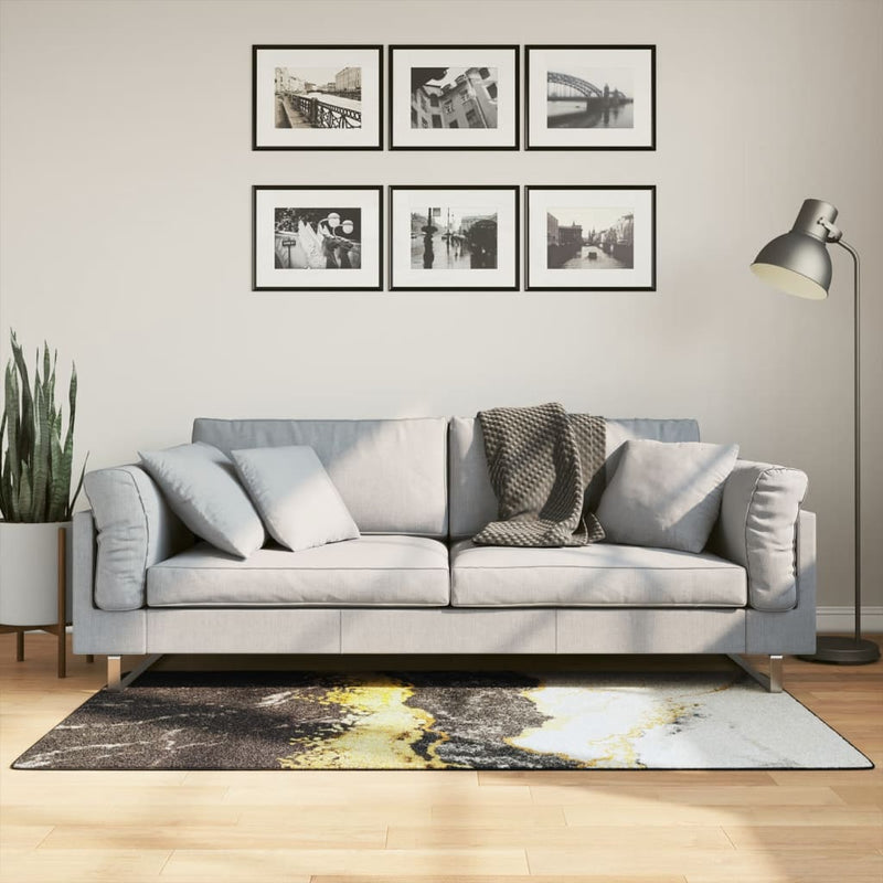 Tappeto Multicolore Lavabile in Velluto 80x150 cm con Base Antiscivolo - Image 3 of 35