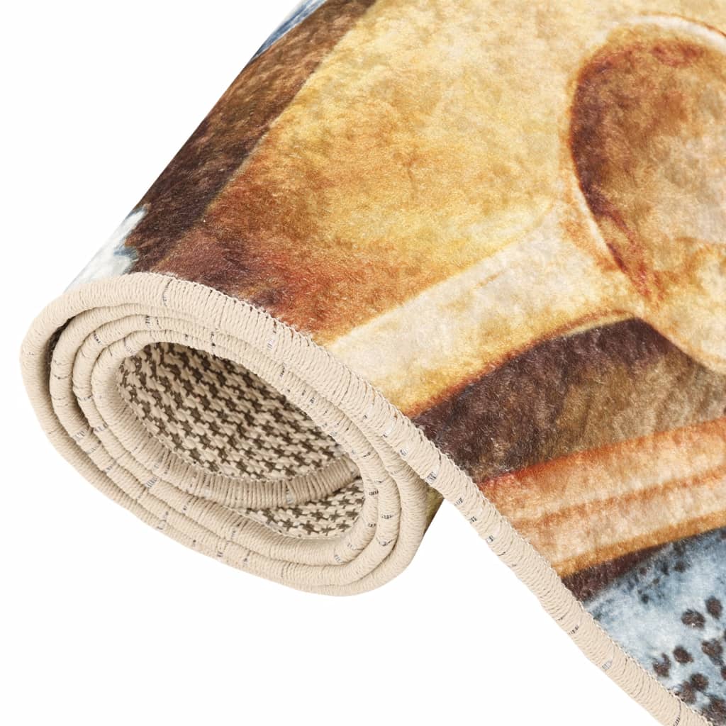 vidaXL Tappeto da Cucina Multicolore 60x180 cm Lavabile - Image 4 of 7