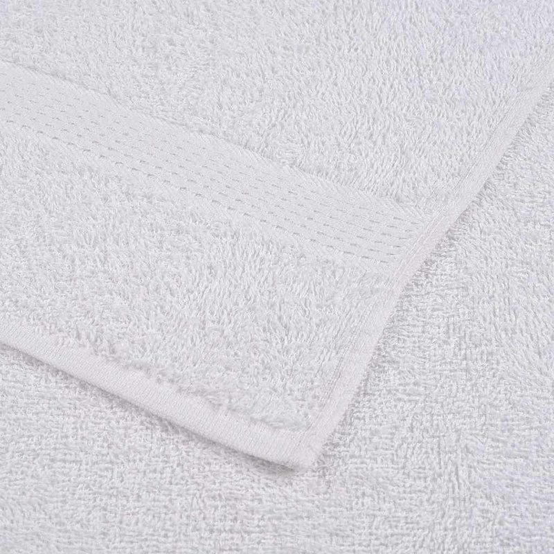 vidaXL Asciugamani FROGN 50 pz Bianco 30x30 cm 360 g/m² - Image 4 of 5