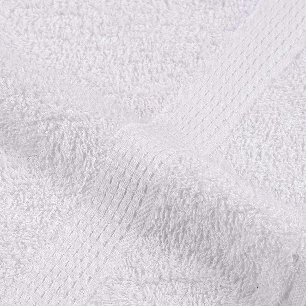vidaXL Asciugamani per ospiti FROGN 10 pz Bianco 30x50 cm 360 g/m² - Image 5 of 5
