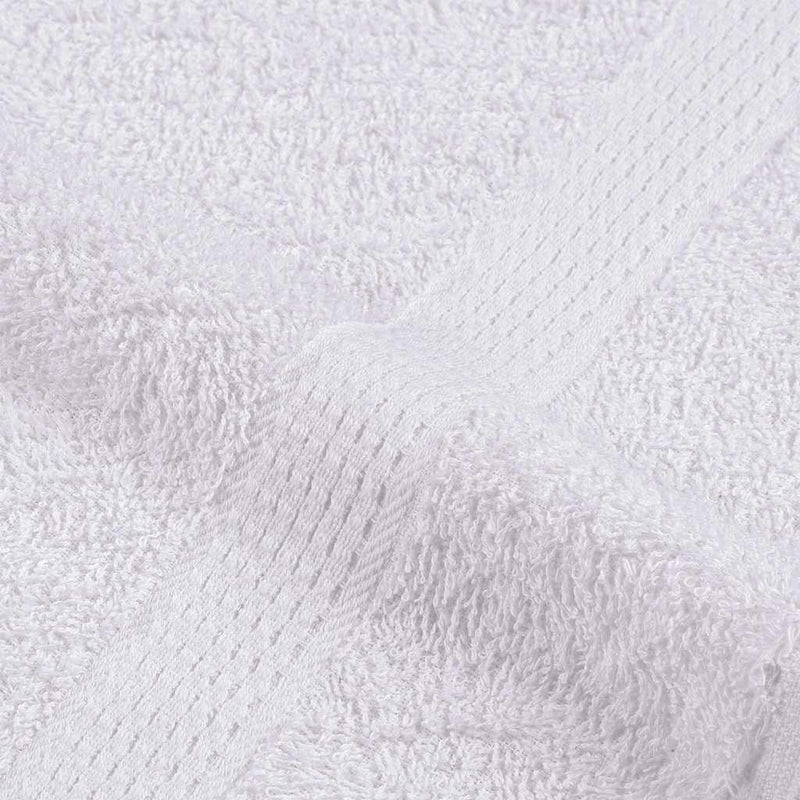 vidaXL Asciugamani FROGN 10 pz Bianco 50x100 cm 360 g/m² - Image 5 of 5