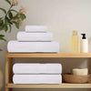 vidaXL Asciugamani da bagno FROGN 10 pz Bianco 100x150 cm 360 g/m² - Image 2 of 5