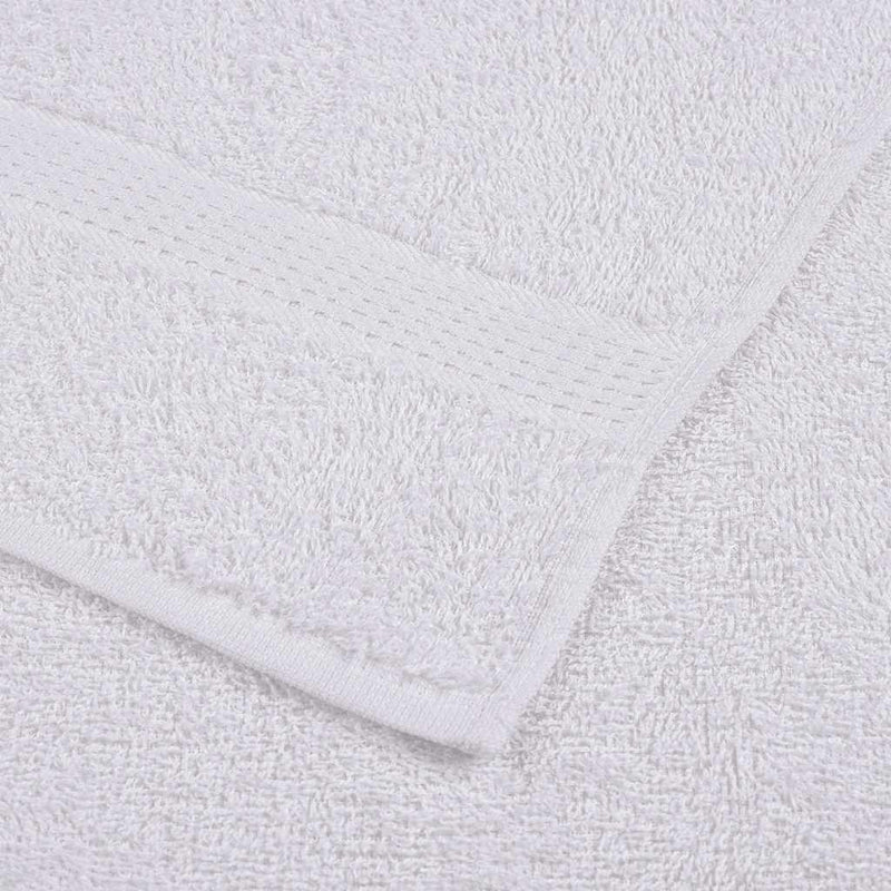 vidaXL Asciugamani per sauna FROGN 25 pz Bianco 80x200 cm 360 g/m² - Image 4 of 5