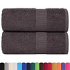 vidaXL Asciugamani per ospiti 100% Cotone 360 g/m² 30 x 50 cm Antracite - Image 1 of 15