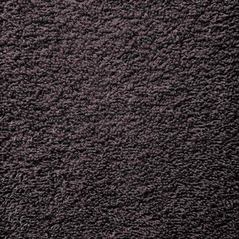 vidaXL Asciugamani per ospiti 100% Cotone 360 g/m² 30 x 50 cm Antracite - Image 8 of 15