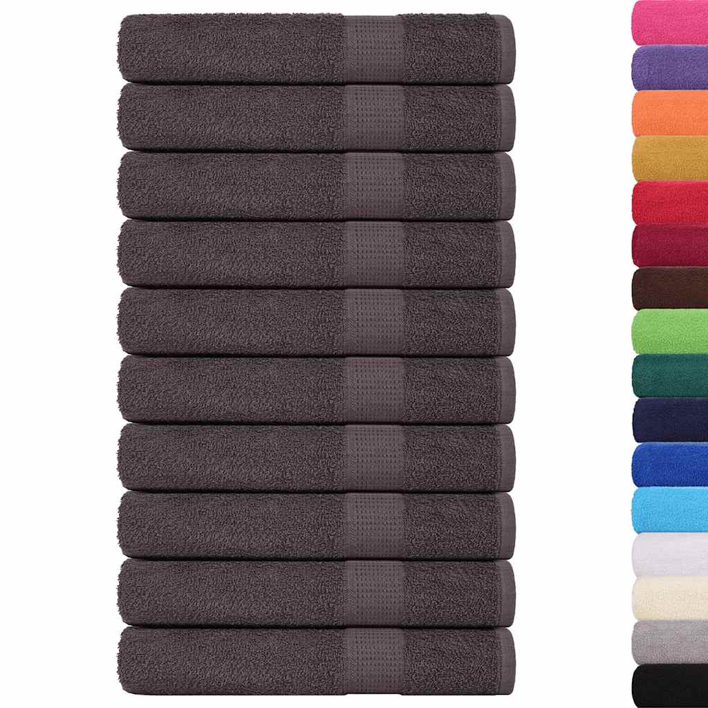 vidaXL Asciugamani FROGN 25 pz Antracite 100x200 cm 360 g/m² - Image 1 of 5