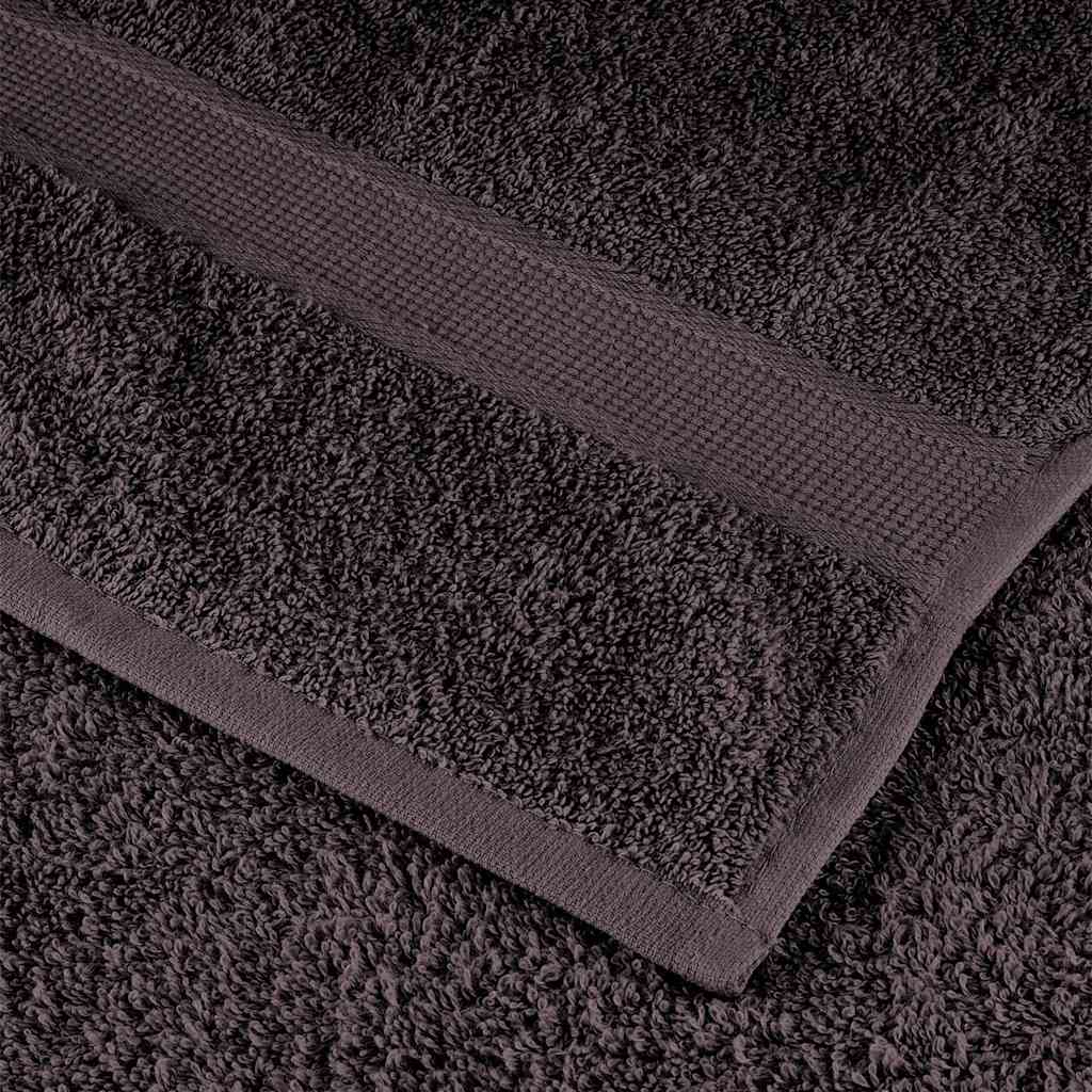 vidaXL Asciugamani FROGN 25 pz Antracite 100x200 cm 360 g/m² - Image 4 of 5