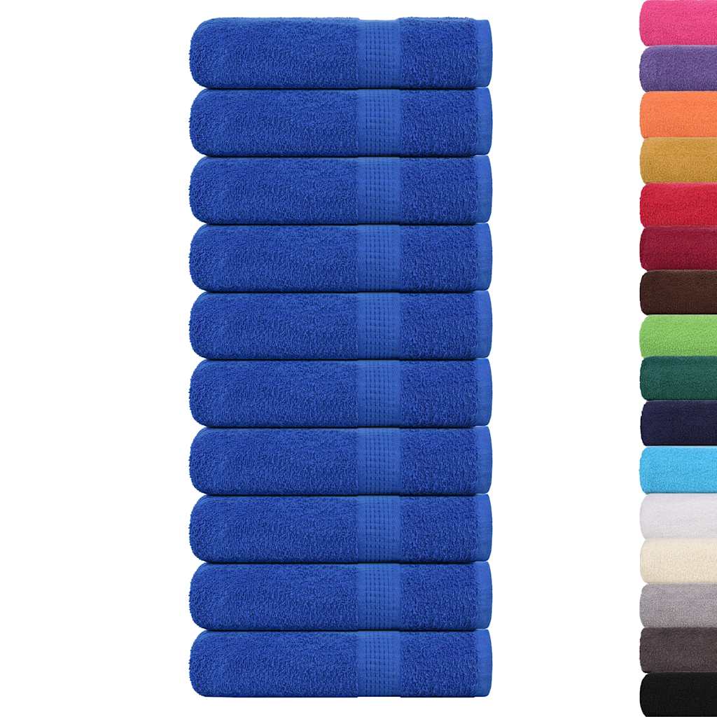 vidaXL Asciugamani FROGN 10 pz Blu 50x100 cm 360 g/m² - Image 1 of 5