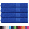 vidaXL Asciugamani per sauna FROGN 4 pezzi Blu 80x200 cm 360 g/m² - Image 1 of 5