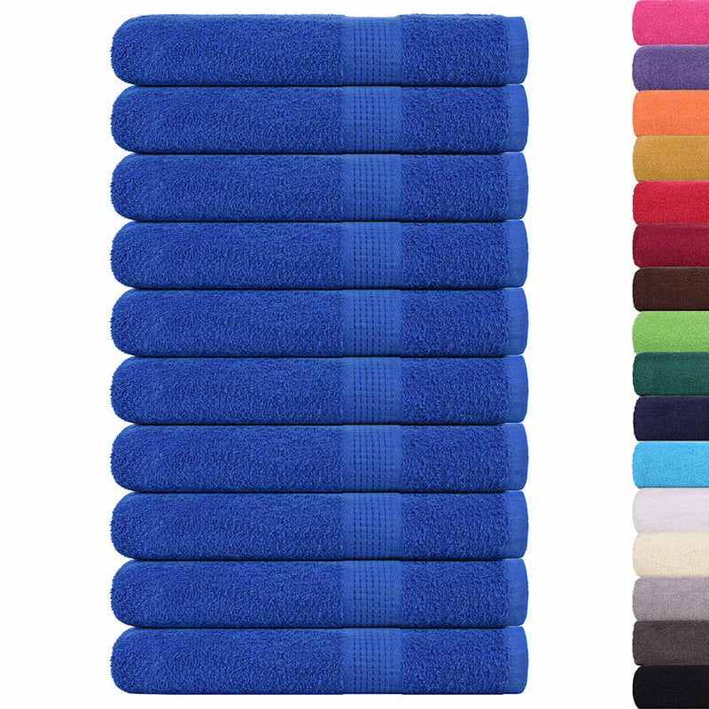 Asciugamano per sauna FROGN in Cotone 360 g/m² 80×200 cm Blu (Set da 10) - Image 1 of 5
