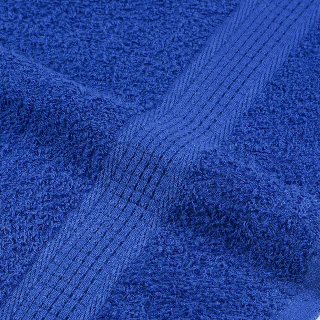 vidaXL Asciugamani per sauna FROGN 10 pezzi Blu 80x200 cm 360 g/m² - Image 5 of 5