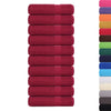 vidaXL Asciugamani FROGN 10 pz Bordeaux 50x100 cm 360 g/m² - Image 1 of 5