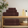 vidaXL Asciugamani FROGN 10 pz Marrone 50x100 cm 360 g/m² - Image 2 of 5