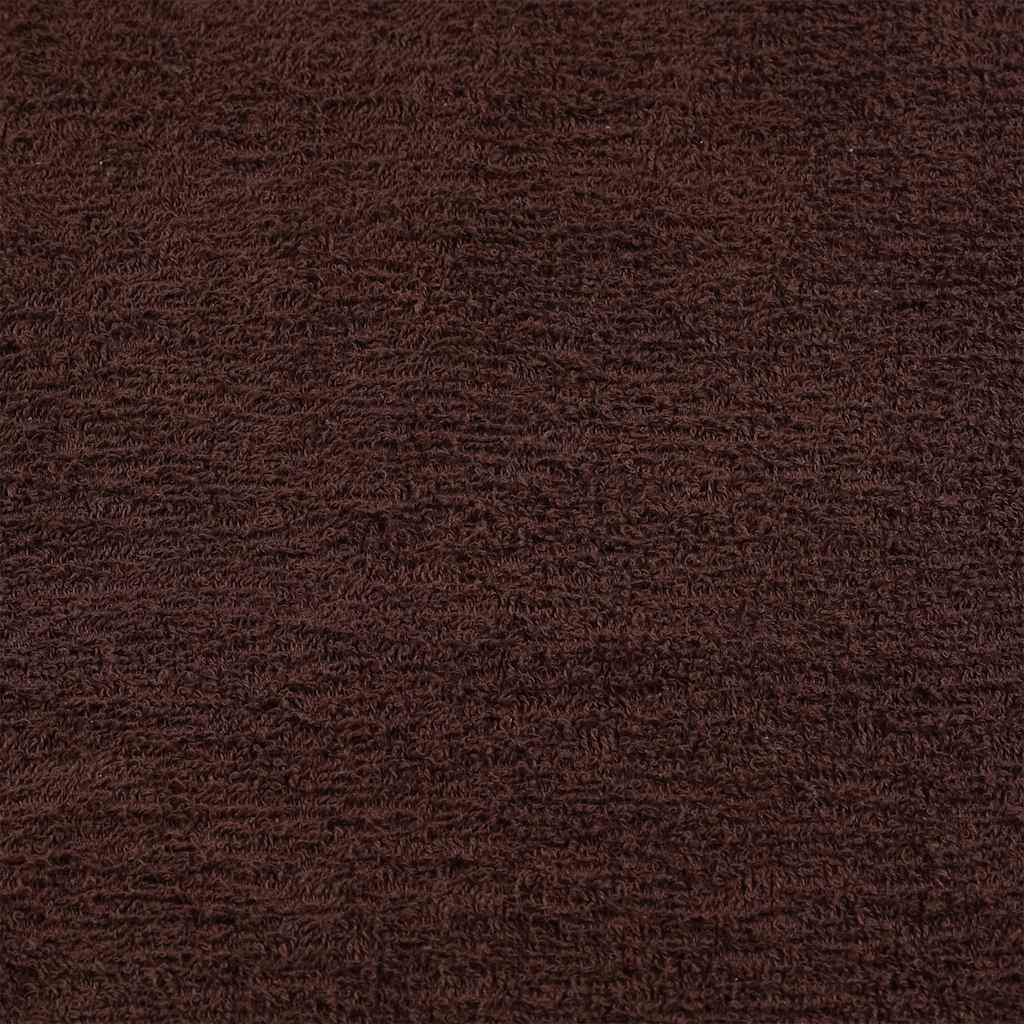 vidaXL Asciugamani FROGN 10 pz Marrone 50x100 cm 360 g/m² - Image 3 of 5