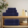vidaXL Asciugamani per ospiti FROGN 2 pz Blu navy 30x50 cm 360 g/m² - Image 2 of 5
