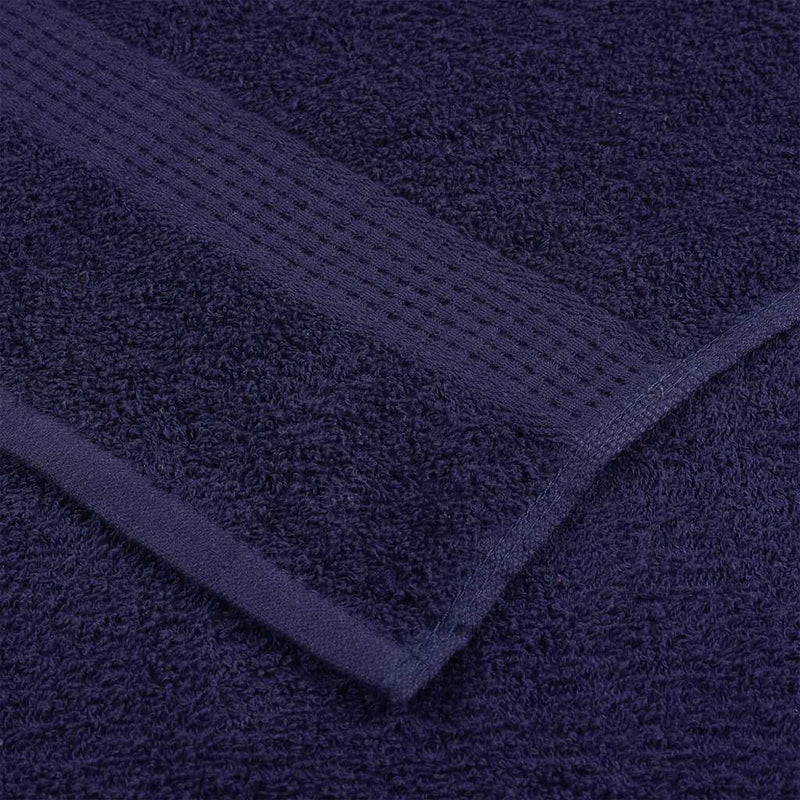 vidaXL Asciugamani per ospiti FROGN 2 pz Blu navy 30x50 cm 360 g/m² - Image 4 of 5