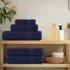 vidaXL Asciugamani FROGN 2 pz Blu Navy 50x100 cm 360 g/m² - Image 2 of 5
