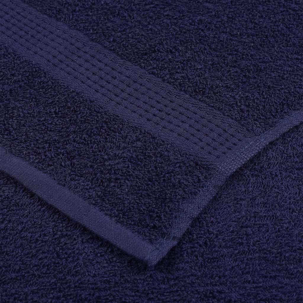 vidaXL Asciugamani FROGN 2 pz Blu Navy 50x100 cm 360 g/m² - Image 4 of 5