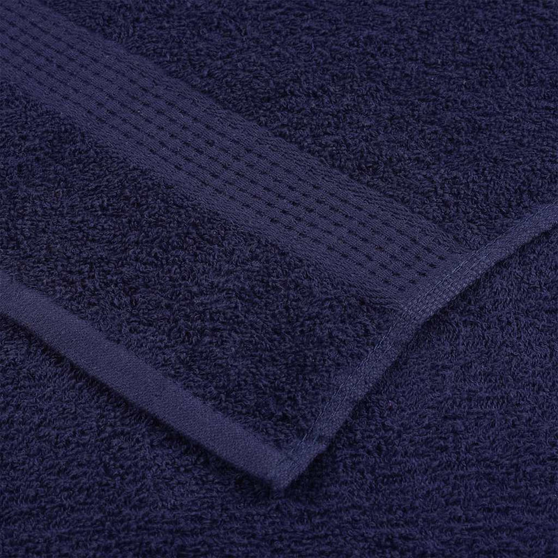 vidaXL Asciugamani FROGN 2 pz Blu Navy 50x100 cm 360 g/m² - Image 4 of 5