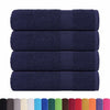 vidaXL Asciugamani da bagno FROGN 4 pz Blu navy 100x150 cm 360 g/m² - Image 1 of 5
