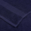 vidaXL Asciugamani per sauna FROGN 10 pezzi blu navy 80x200 cm 360 g/m² - Image 4 of 5