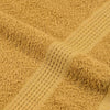 vidaXL Asciugamani FROGN 2 pz Oro 50x100 cm 360 g/m² - Image 5 of 5